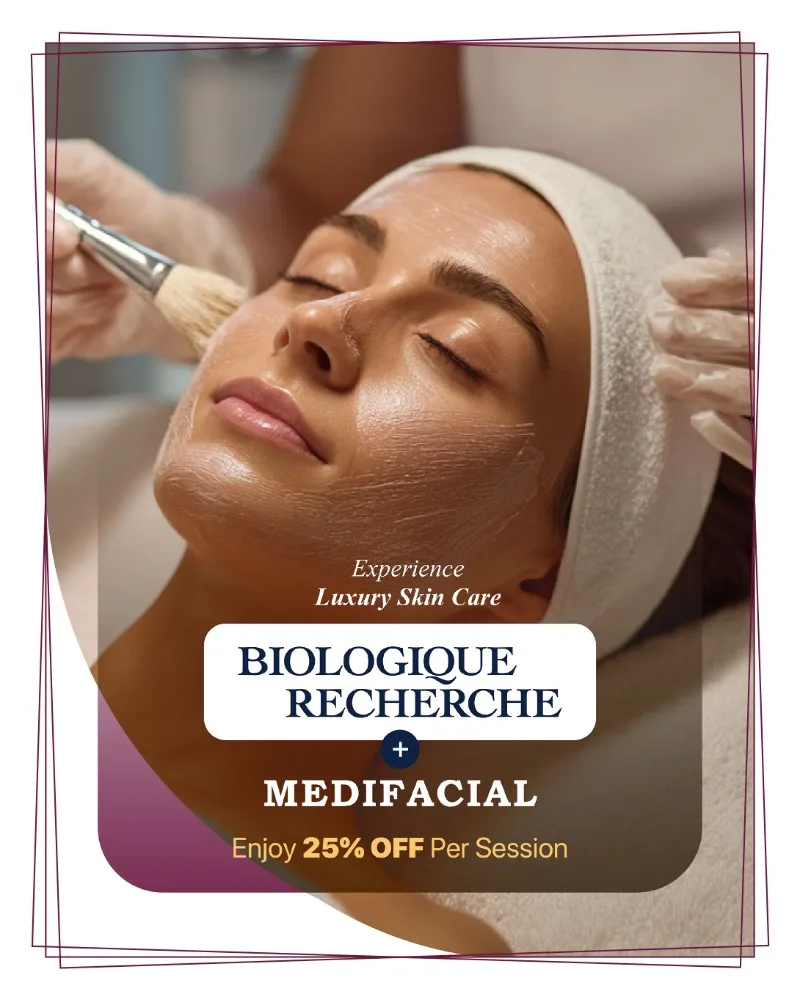 Medi facial treatment at Layers Clinics